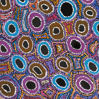 Aboriginal Artwork by Joy Nangala Brown, Yumari Jukurrpa, 76x46cm