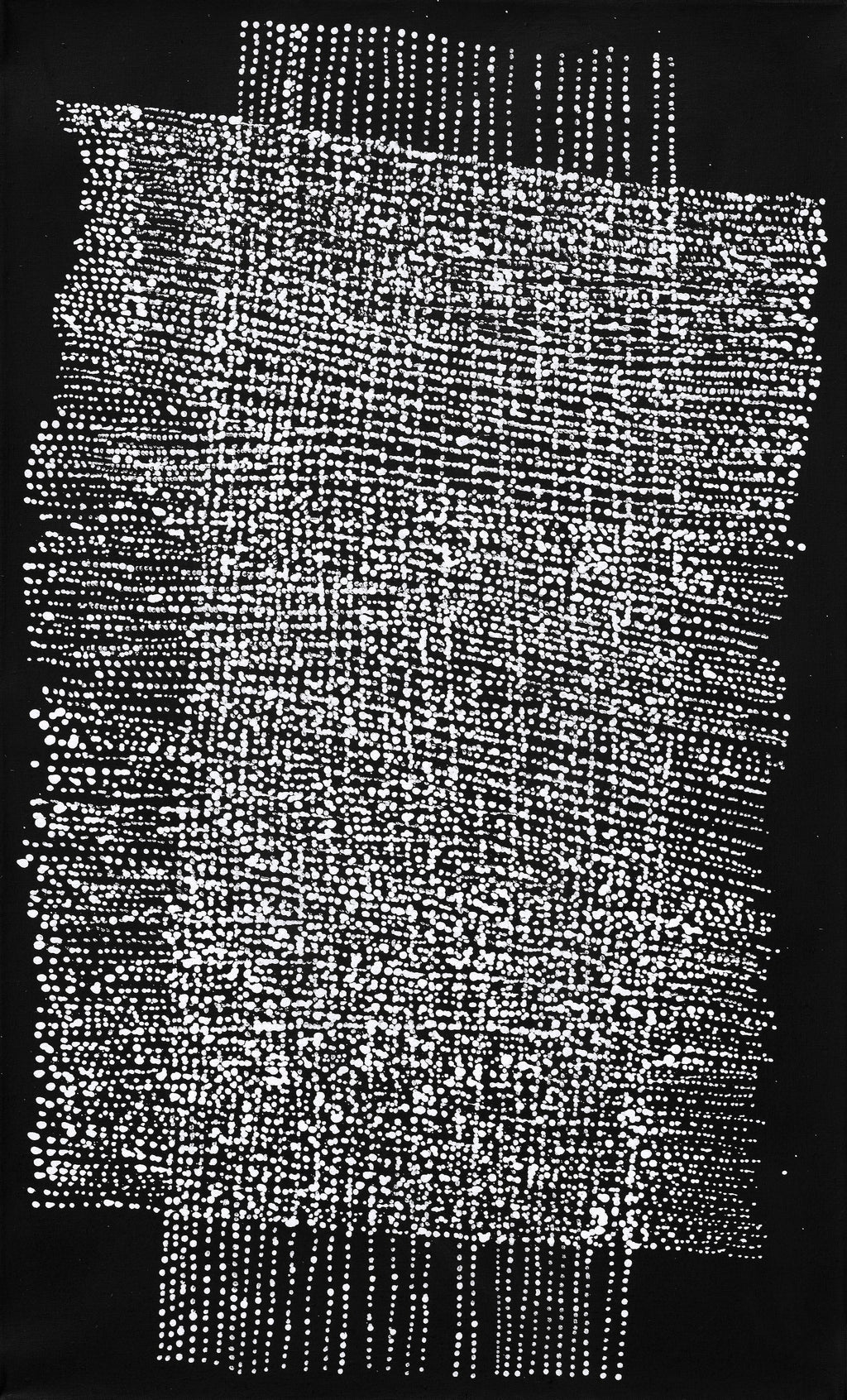 Aboriginal Artwork by Julie Nangala Robertson, Mina Mina Jukurrpa, 76x46cm