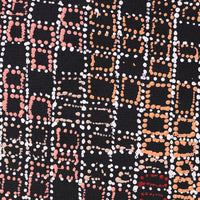 Aboriginal Artwork by Julie Nangala Robertson, Ngapa Jukurrpa (Water Dreaming) - Pirlinyarnu, 152x107cm
