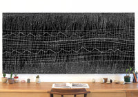 Aboriginal Artwork by Julie Nangala Robertson, Ngapa Jukurrpa (Water Dreaming) - Pirlinyarnu, 203x91cm