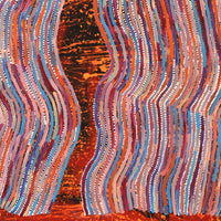 Aboriginal Artwork by Pauline Napangardi Gallagher, Mina Mina Jukurrpa, 182x122cm