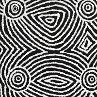 Aboriginal Artwork by Pauline Napangardi Gallagher, Mina Mina Jukurrpa, 46x46cm