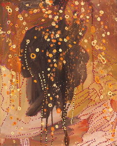 Aboriginal Artwork by Steven Jupurrurla Nelson, Janganpa Jukurrpa (Brush-tail Possum Dreaming), 76x61cm - ART ARK®
