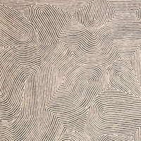 Aboriginal Artwork by Walter Jangala Brown, Tingari Cycle, 183x91cm