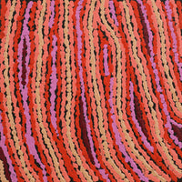 Aboriginal Artwork by Christine Napanangka Michaels, Lappi Lappi Jukurrpa, 30x30cm