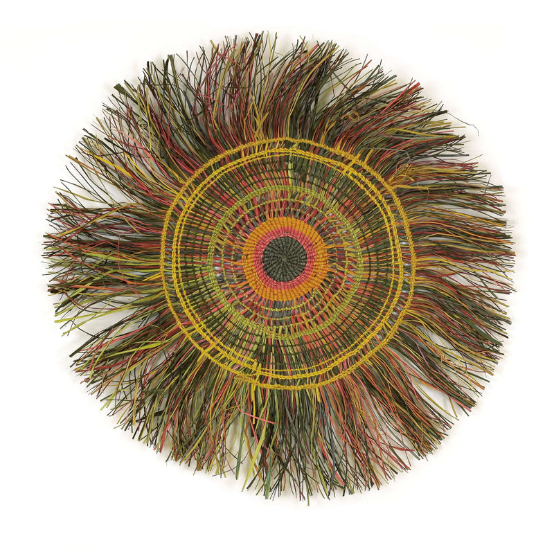 Aboriginal Artwork by Anna Ramatha Malibirr, Gapuwiyak - Woven Mat