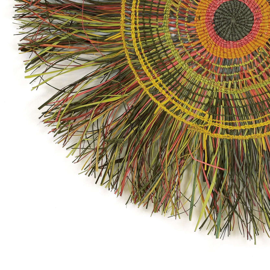 Aboriginal Artwork by Anna Ramatha Malibirr, Gapuwiyak - Woven Mat