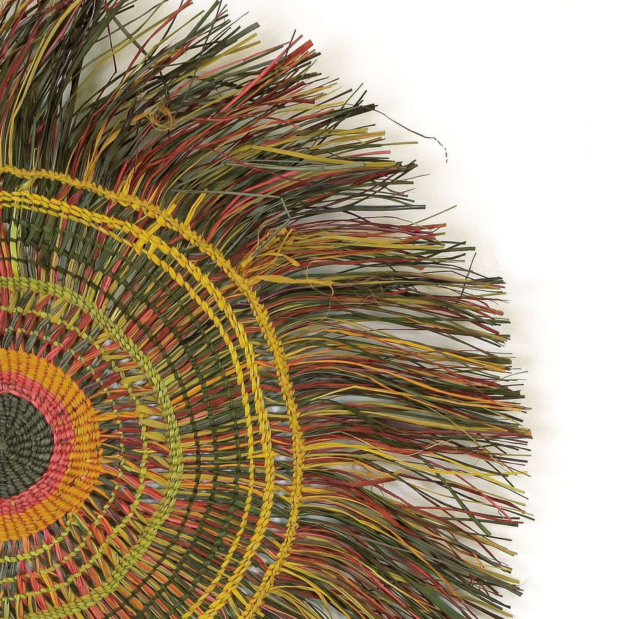 Aboriginal Artwork by Anna Ramatha Malibirr, Gapuwiyak - Woven Mat