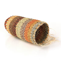 Aboriginal Artwork by Helen Djaypila Guyula, Gapuwiyak - Woven Dilly Bag