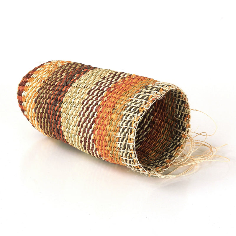 Aboriginal Artwork by Helen Djaypila Guyula, Gapuwiyak - Woven Dilly Bag