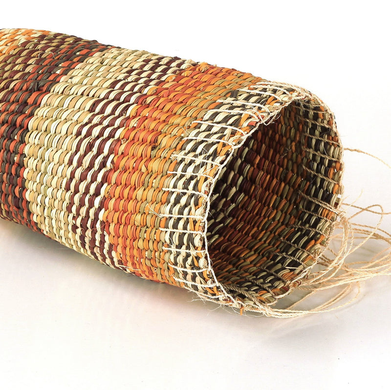Aboriginal Artwork by Helen Djaypila Guyula, Gapuwiyak - Woven Dilly Bag