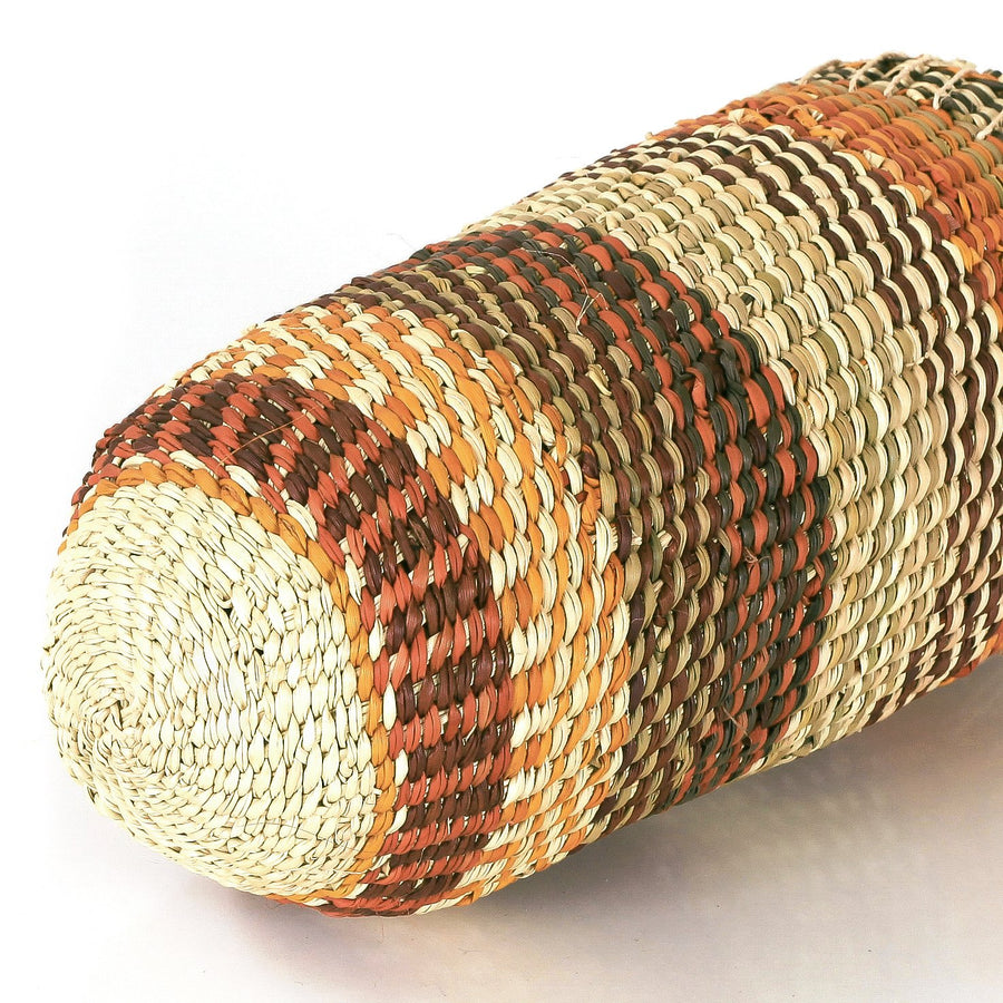Aboriginal Artwork by Helen Djaypila Guyula, Gapuwiyak - Woven Dilly Bag
