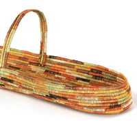 Aboriginal Artwork by Joy Gamunbuy Marrkula, Gapuwiyak - Woven Basket