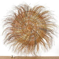 Aboriginal Artwork by Joy Gamunbuy Marrkula, Gapuwiyak - Woven Mat, 180cm