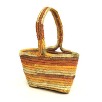 Aboriginal Artwork by Mary Ruway, Gapuwiyak - Woven Basket