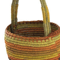 Aboriginal Artwork by Mavis Marrkula Djuliping, Gapuwiyak - Woven Basket