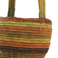 Aboriginal Artwork by Mavis Marrkula Djuliping, Gapuwiyak - Woven Basket