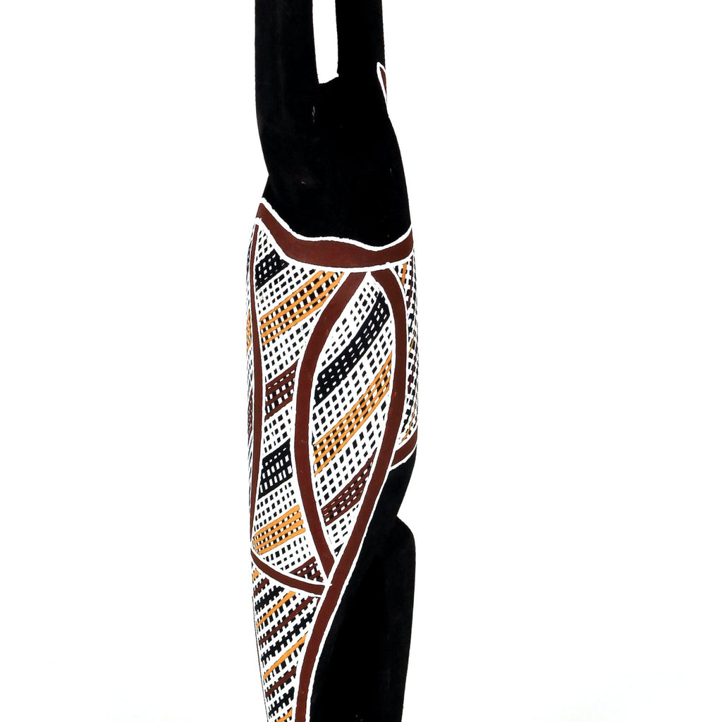 Aboriginal Artwork by Michael Mununggurr Malakunya, Gapuwiyak - Warrakan Sculpture