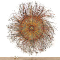Aboriginal Artwork by Angie Gumana - Woven Mat