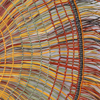 Aboriginal Artwork by Angie Gumana - Woven Mat