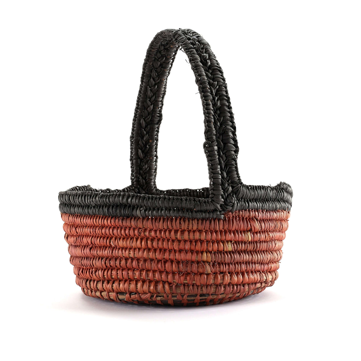 Aboriginal Art by Anna Ramatha Malibirr, Gapuwiyak - Woven basket - ART ARK®