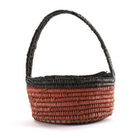 Aboriginal Artwork by Anna Ramatha Malibirr, Gapuwiyak - Woven basket