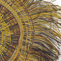 Aboriginal Artwork by Anna Ramatha Malibirr, Gapuwiyak - Woven Mat