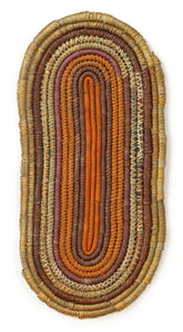 Aboriginal Artwork by Dorothy Bidingal, Gapuwiyak - Woven Mat 49x23cm - ART ARK®