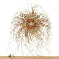 Aboriginal Artwork by Dorothy Dhulparrarrawuy Marrawungu - Woven Mat - 105cm