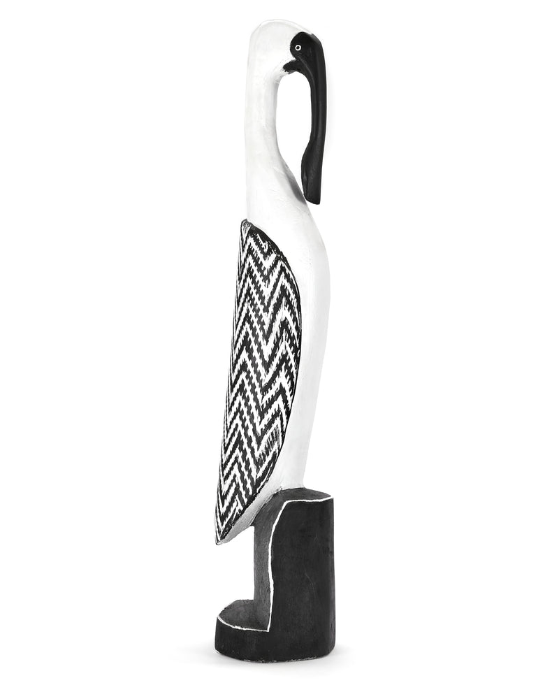 Aboriginal Artwork by Johnny Armstrong Warrkatja Malibirr - Bird sculpture, 62cm