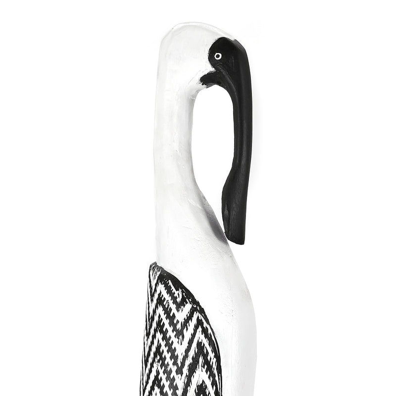 Aboriginal Artwork by Johnny Armstrong Warrkatja Malibirr - Bird sculpture, 62cm