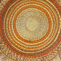 Aboriginal Artwork by Julie Malibirr Yikal - Woven Mat - 120cm