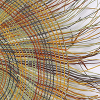 Aboriginal Artwork by Mary Guyula Rruwaypi - Woven Mat