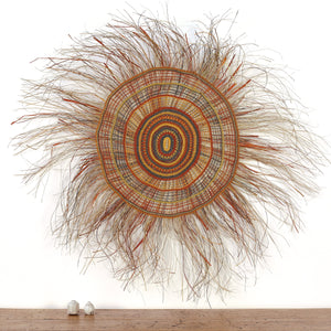 Aboriginal Art by Mavis Marrkula Djuliping - Woven Mat - ART ARK®