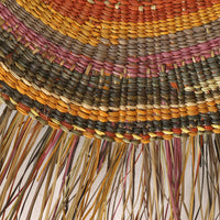 Aboriginal Artwork by Noreena Ashley Matay, Gapuwiyak - Woven Mat, 130cm