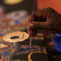 Aboriginal Artwork by Joy Nangala Brown, Yumari Jukurrpa, 61x46cm