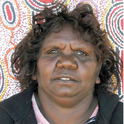 Aboriginal Art by Joy Nangala Brown, Yumari Jukurrpa, 61x46cm - ART ARK®