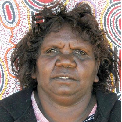 Aboriginal Artwork by Joy Nangala Brown, Yumari Jukurrpa, 30x30cm