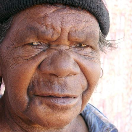Aboriginal Artwork by Maggie Napaljarri Ross, Janganpa Jukurrpa - Mawurrji, 30x30cm