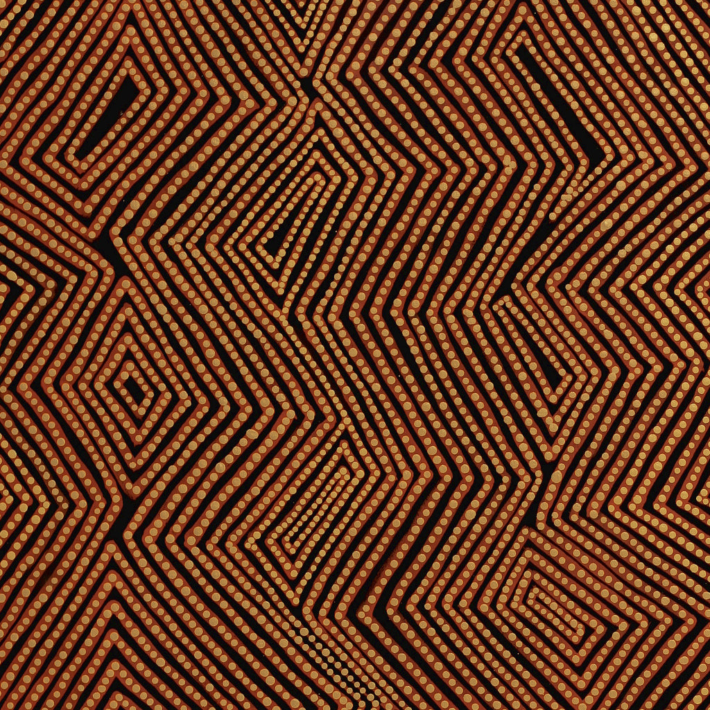 Aboriginal Artwork by Phyllis Donegan, Walka Wiru Ngura Wiru, 122x61cm