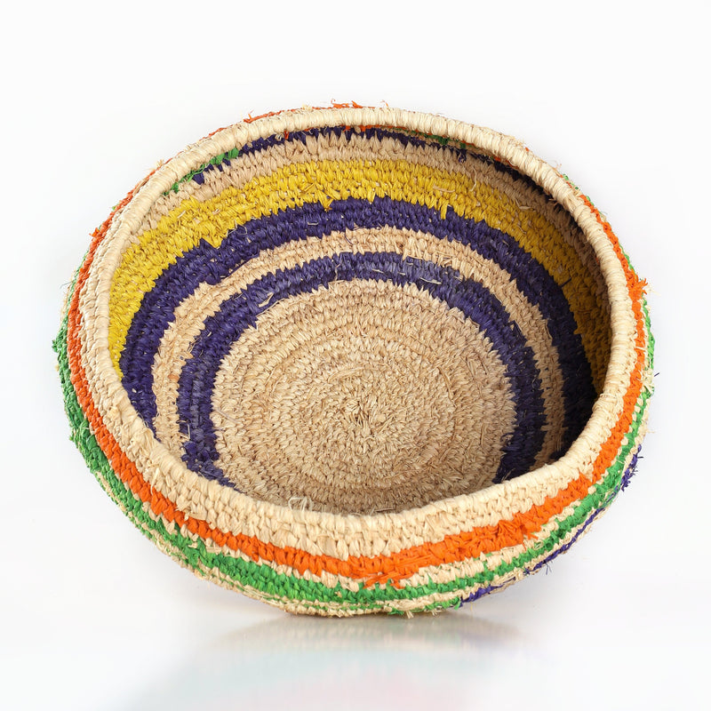 Aboriginal Artwork by Dorothy Paddy - Tjanpi Basket