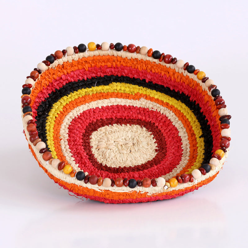 Aboriginal Artwork by Julie Anderson - Tjanpi Basket