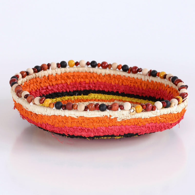 Aboriginal Artwork by Julie Anderson - Tjanpi Basket