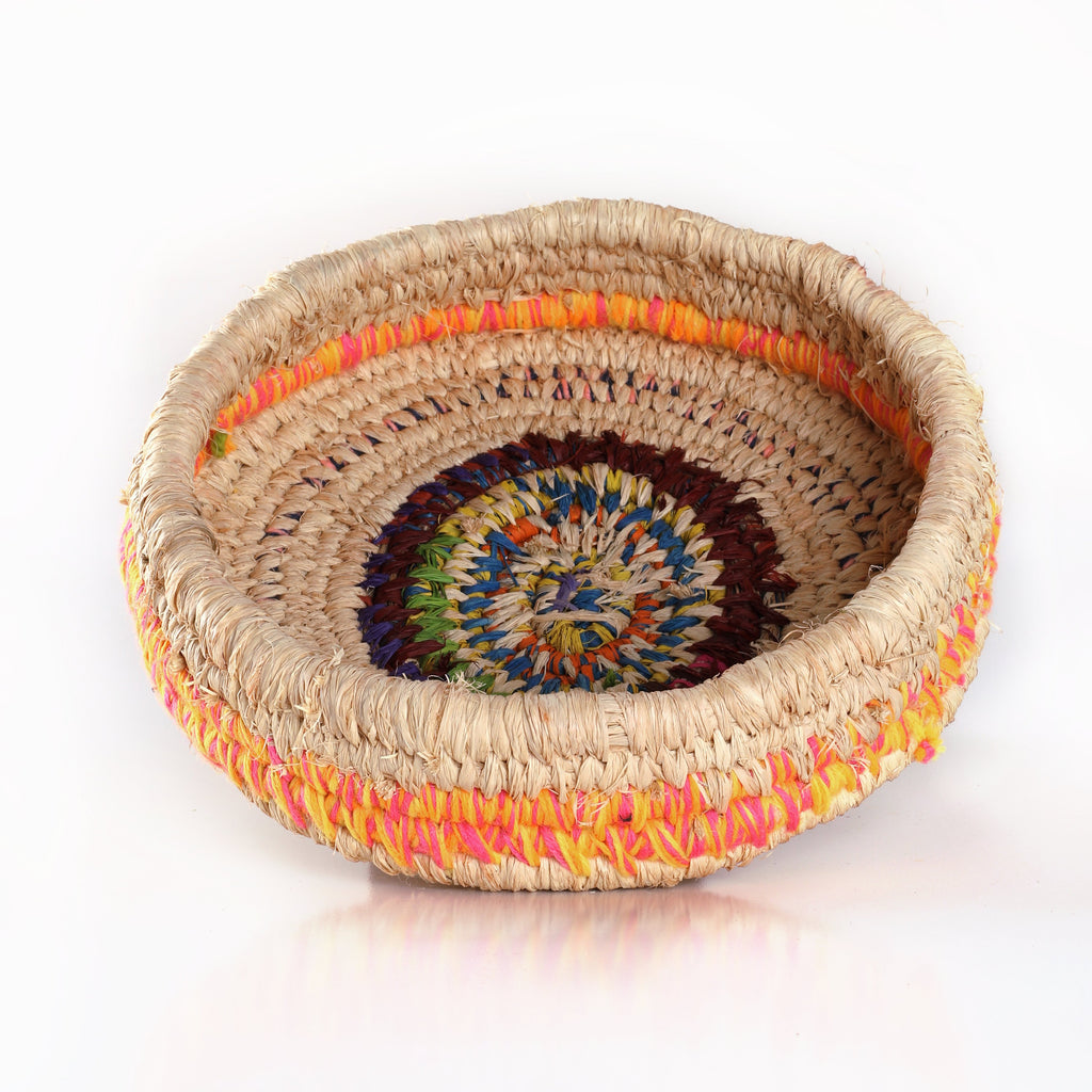 Aboriginal Artwork by Katherine Quaema - Tjanpi Basket - ART ARK®