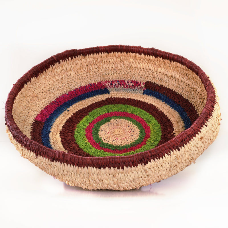 Aboriginal Artwork by Katherine Quaema - Tjanpi Basket