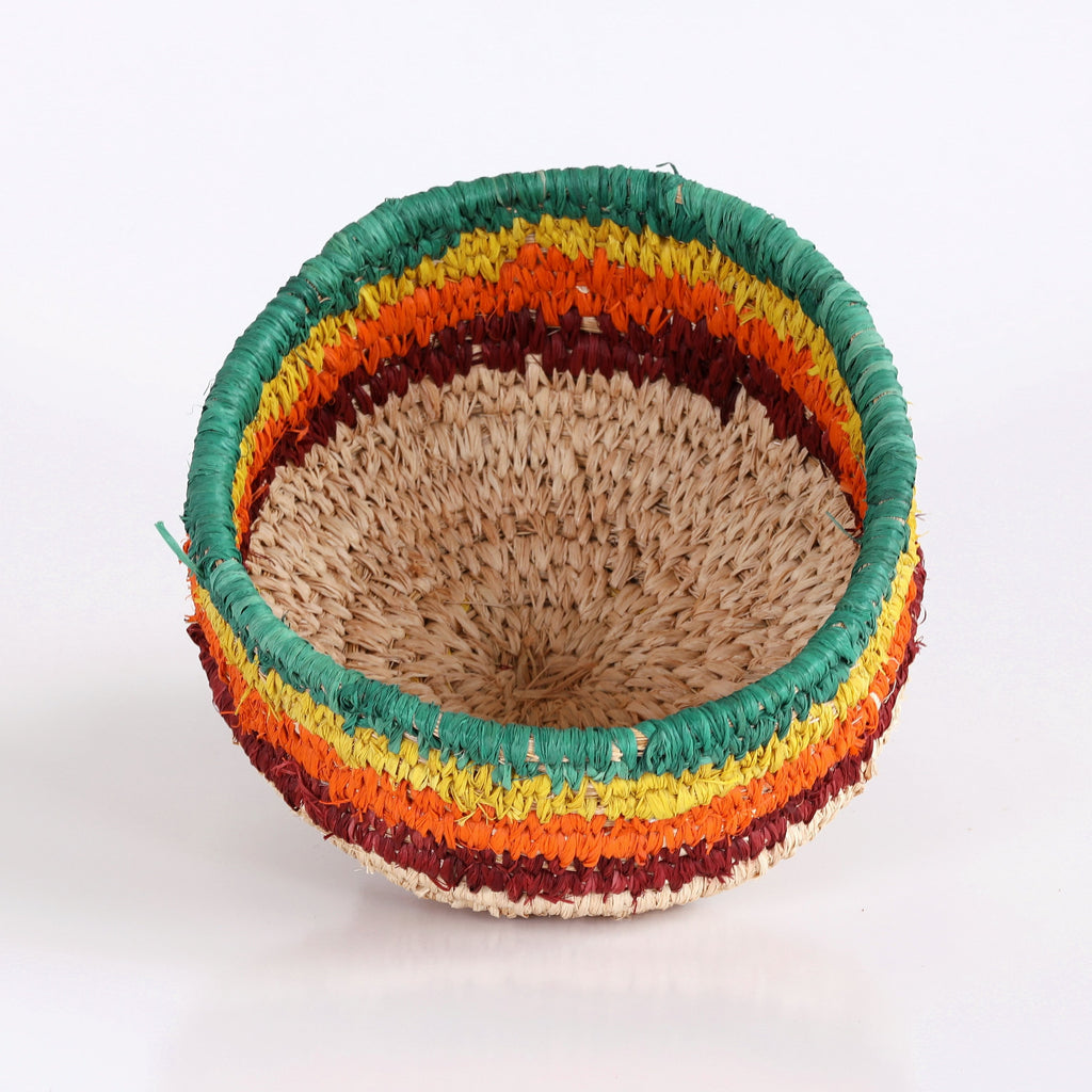 Aboriginal Artwork by Laura Kanari - Tjanpi Basket