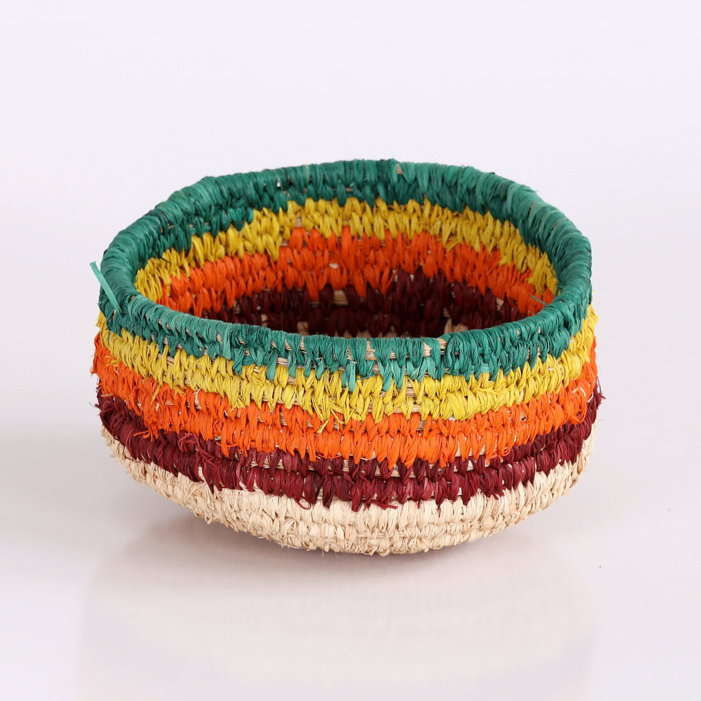 Aboriginal Artwork by Laura Kanari - Tjanpi Basket