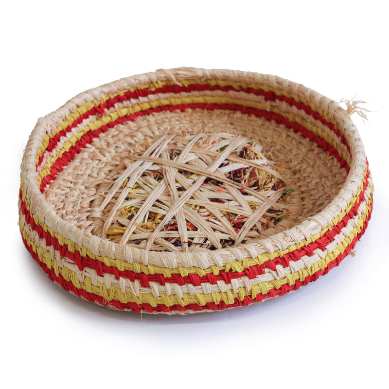 Aboriginal Art by Lisa Armstrong, Mimili - Tjanpi Basket - ART ARK®