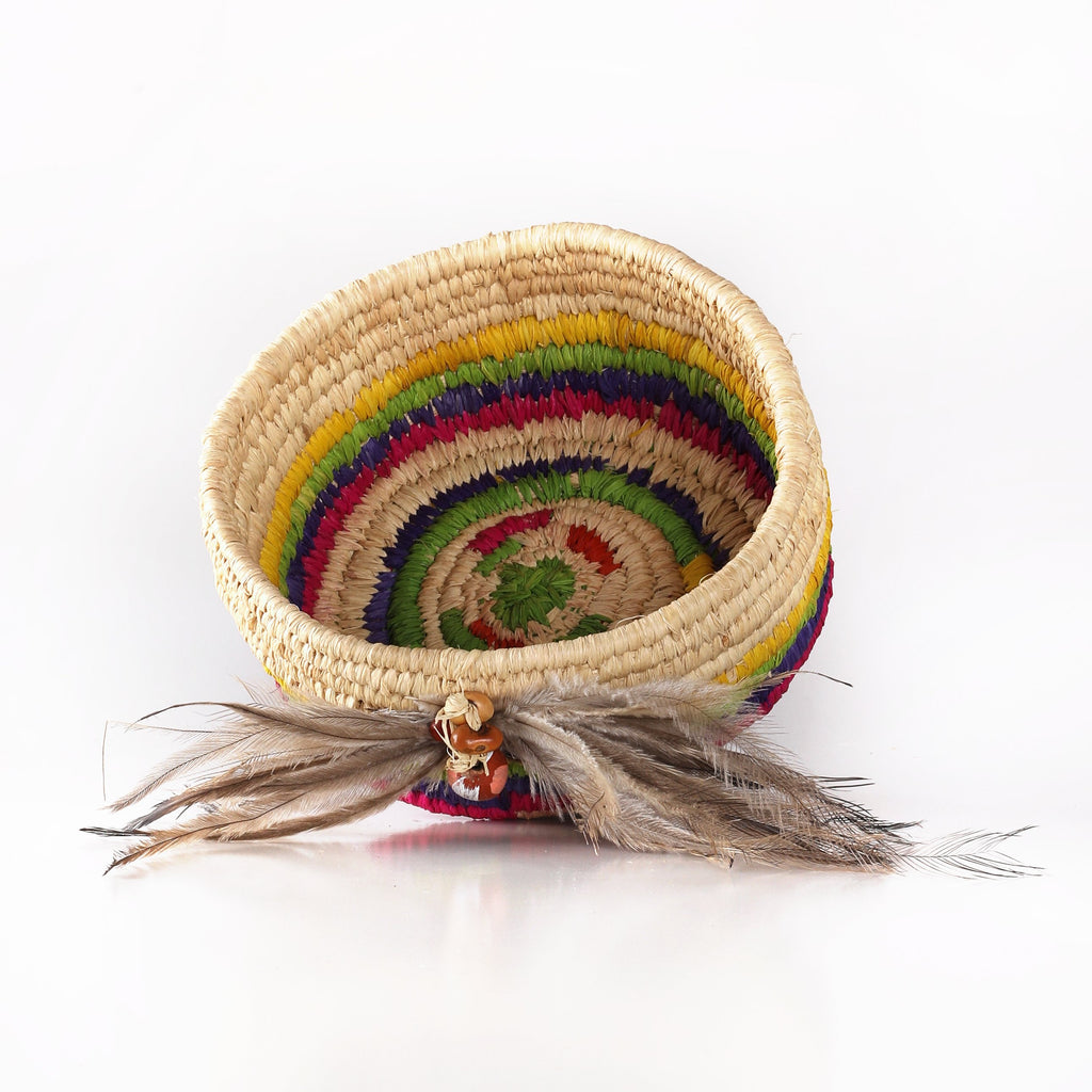 Aboriginal Art by Margaret Heffernan - Tjanpi Basket - ART ARK®