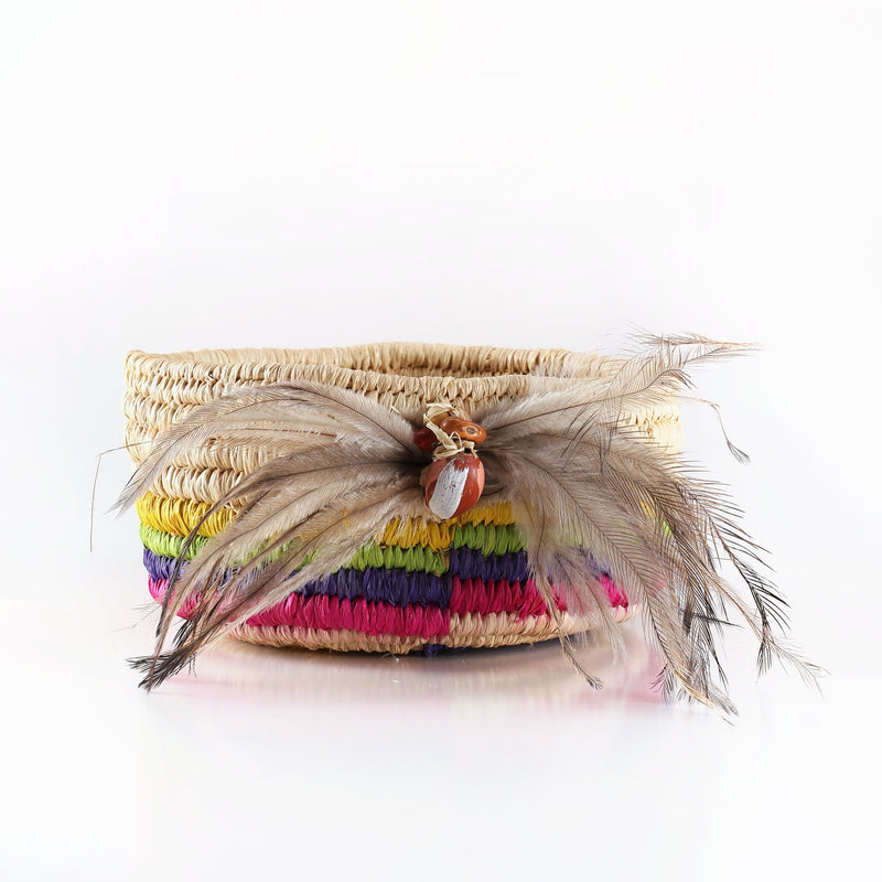 Aboriginal Artwork by Margaret Heffernan - Tjanpi Basket